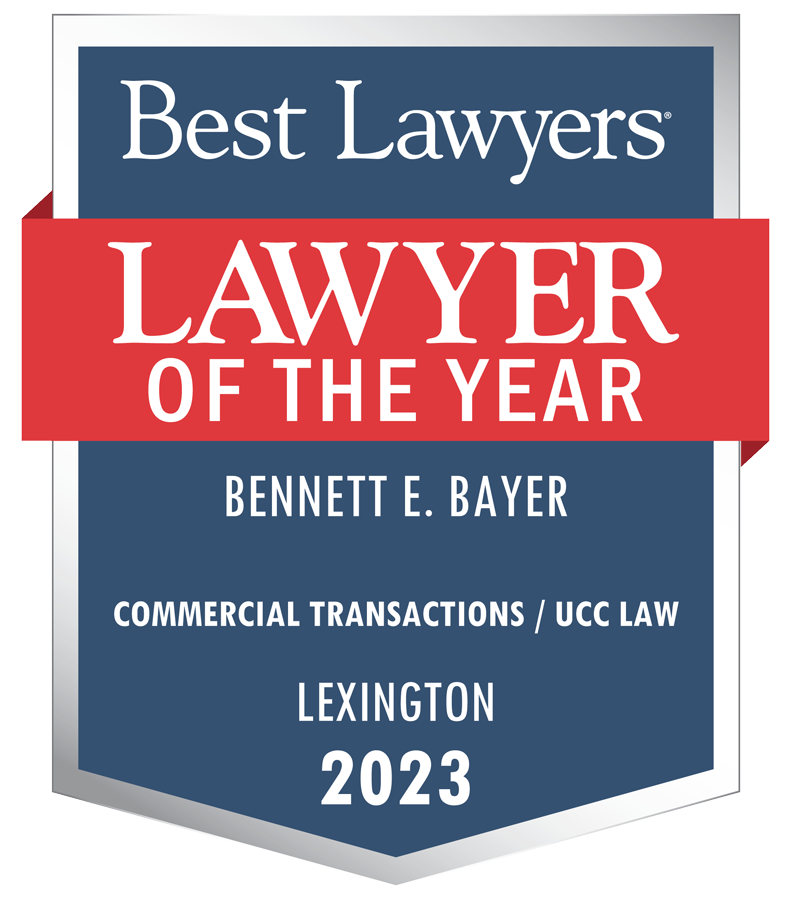 Best Lawyers | Lawyer of the Year | Bennett E. Bayer | Commercial Transactions / UCC Law | Lexington | 2023